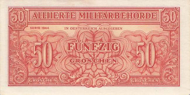 50 Groschen p102a Alliierte Militärbehörde